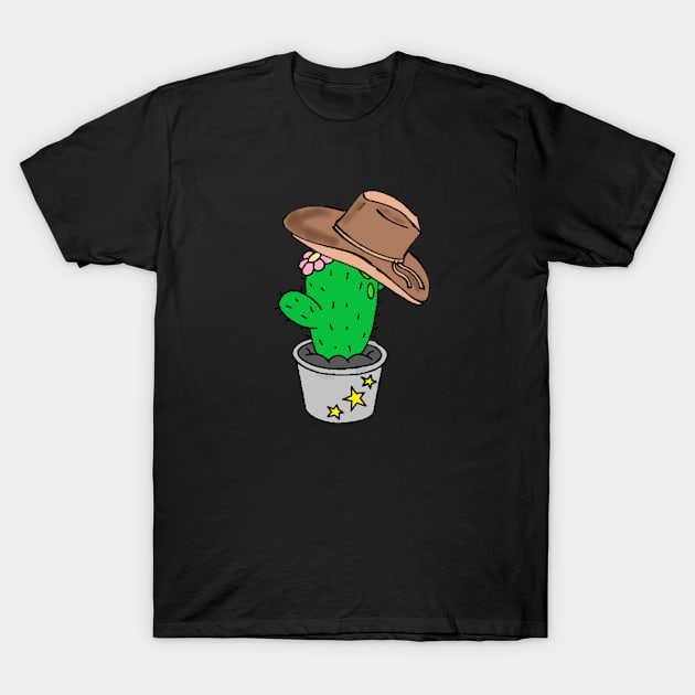 Cactus cowboy T-Shirt by VeryOK